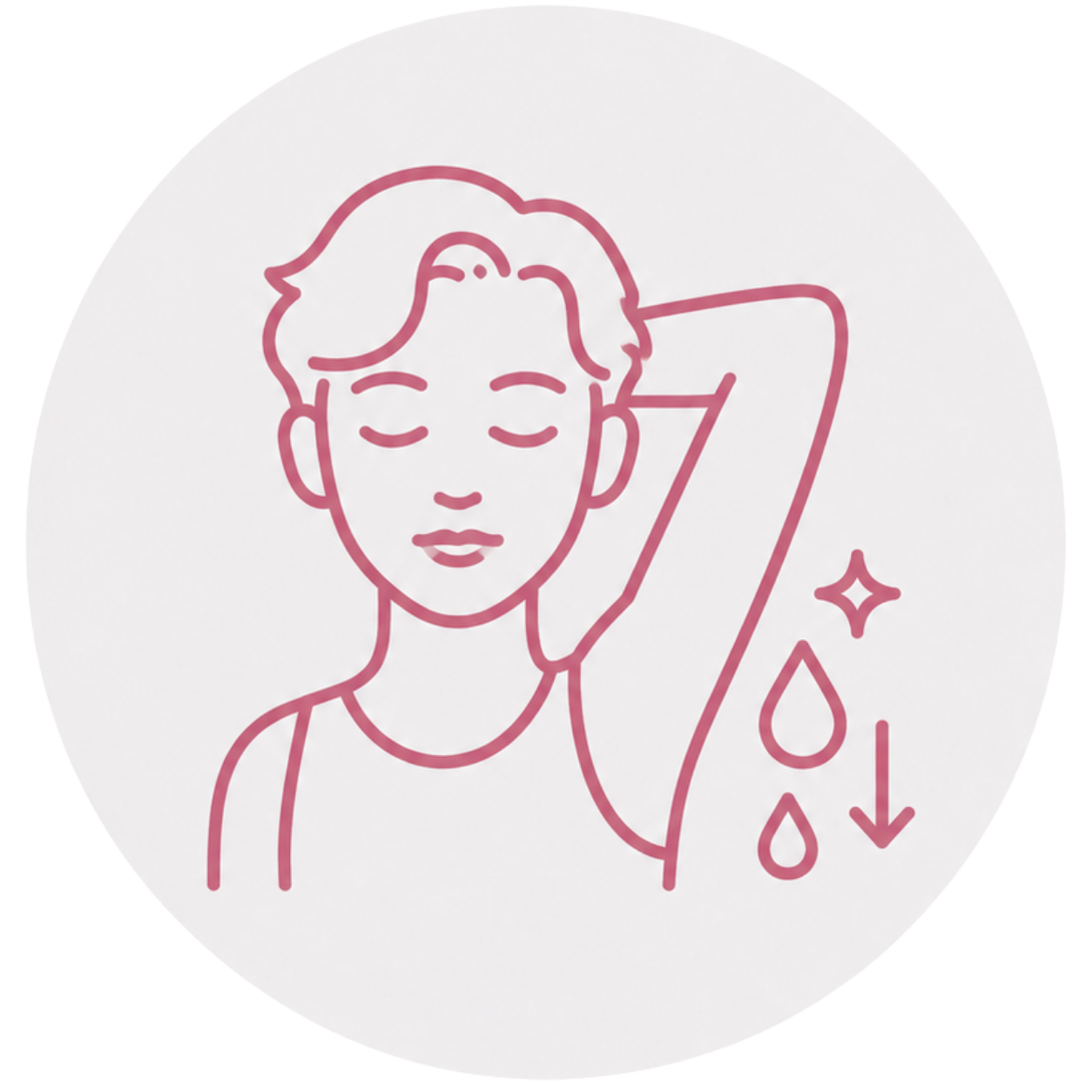 Botox Sweating Icon