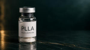 a generic PLLA vial